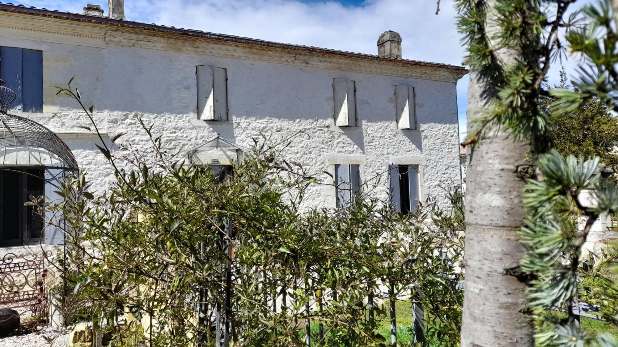 Bed and Breakfast Chambre 2 Le Clos Des Quatre Lieues à Cartelegue Extérieur photo